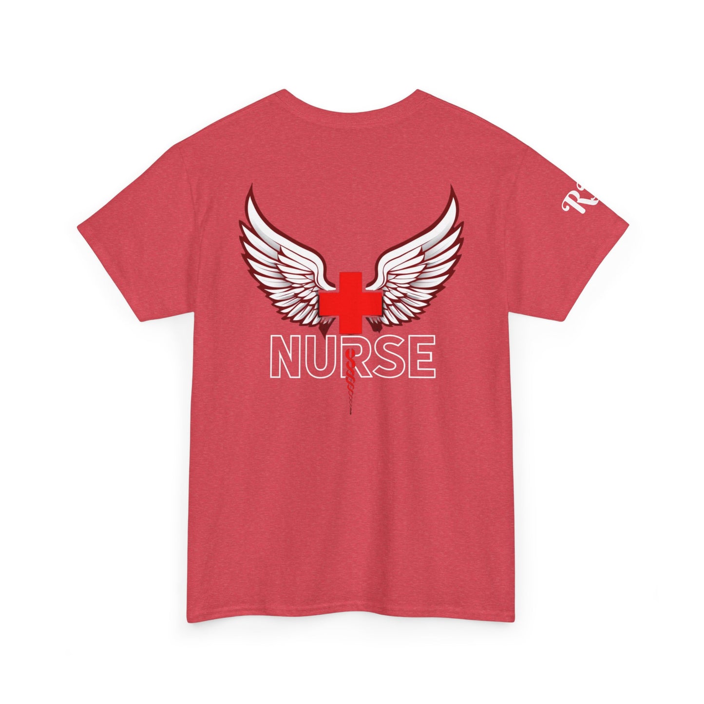RN gift cap and angel wing tee registered nurse caregiver gift