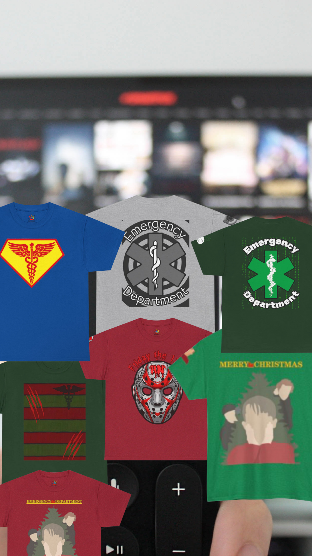 Movies & TV Themed Healthcare Apparel
