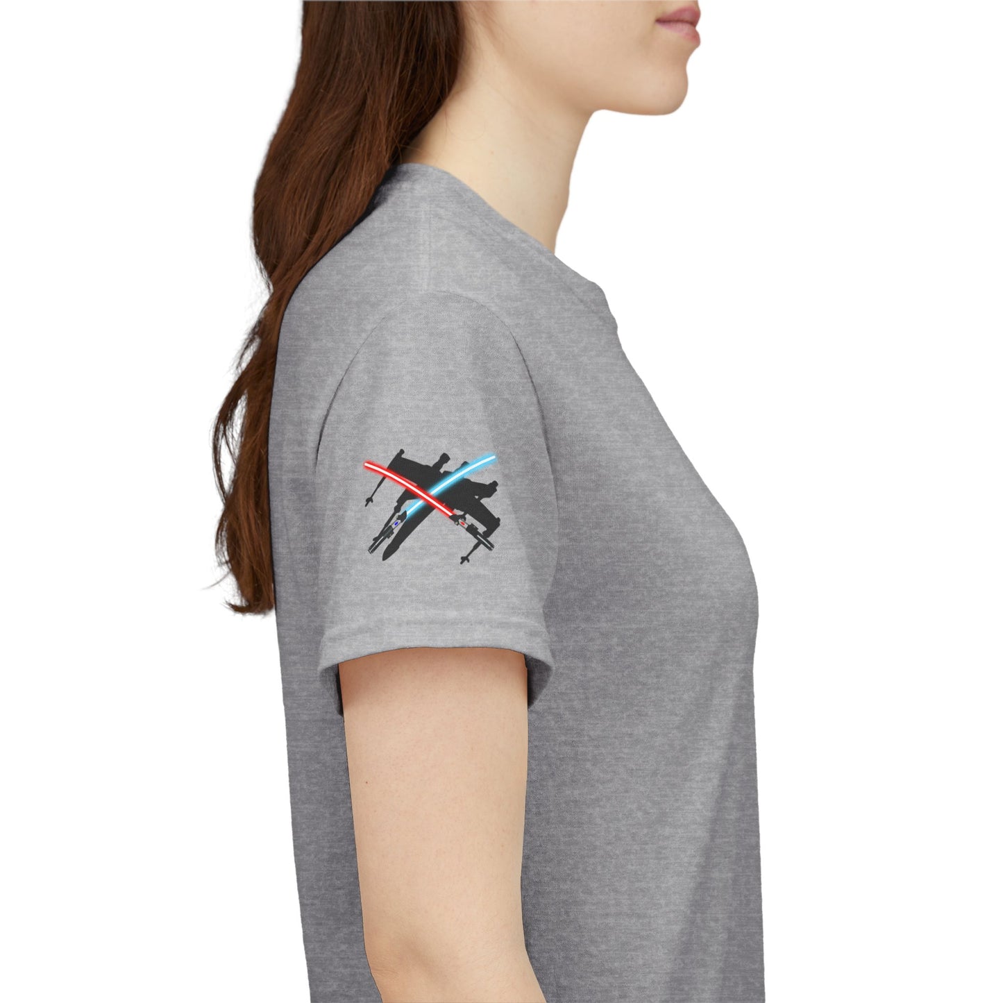 Feel the force galactic Unisex Heavy Cotton Tee