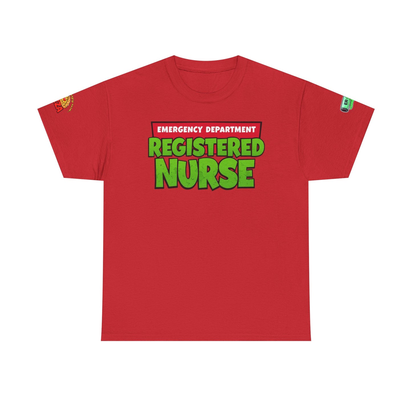 Pizza time, ER RN tee