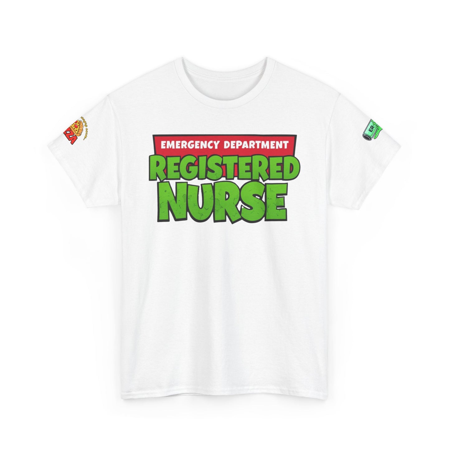 Pizza time, ER RN tee