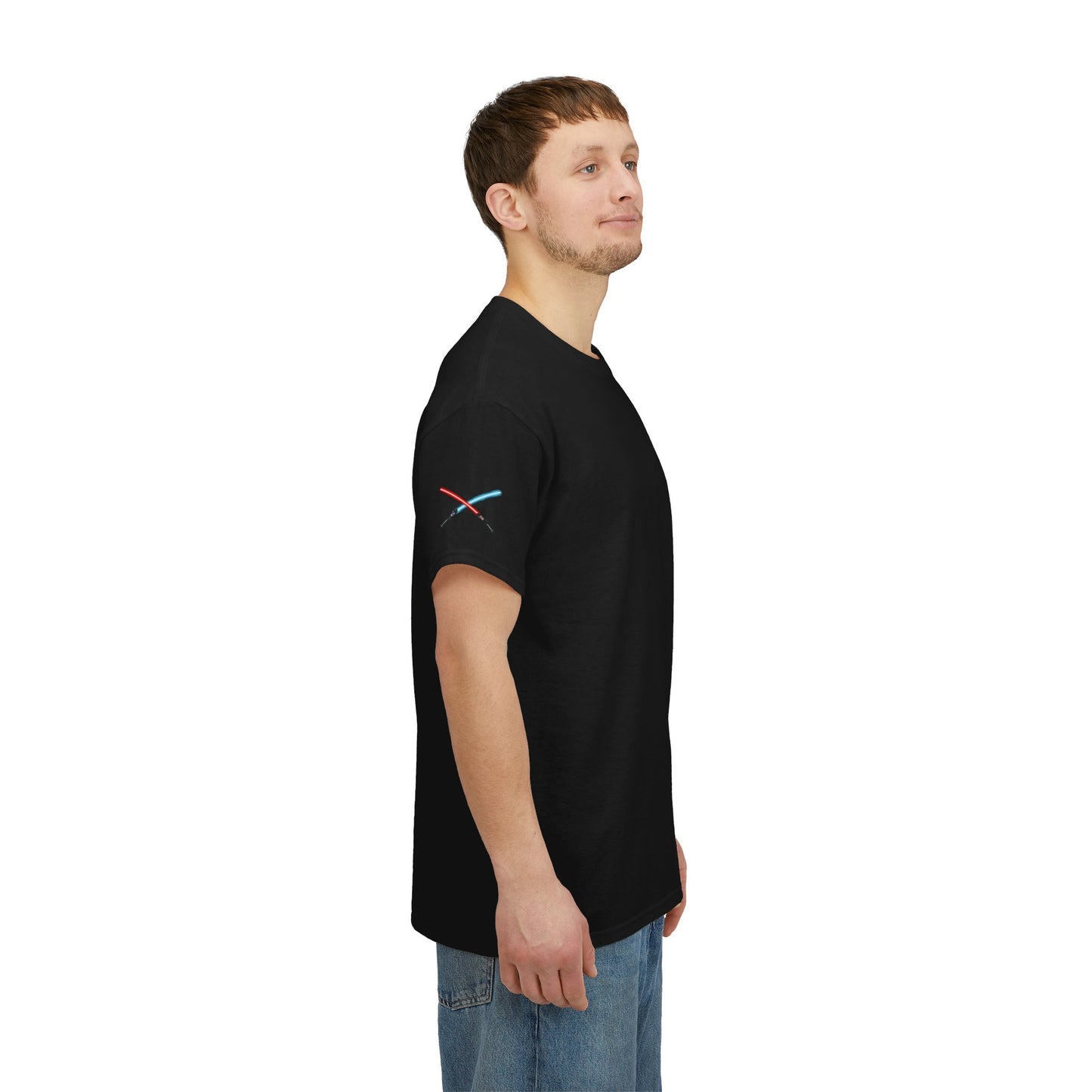 Embrace the dark side galactic Unisex Heavy Cotton Tee