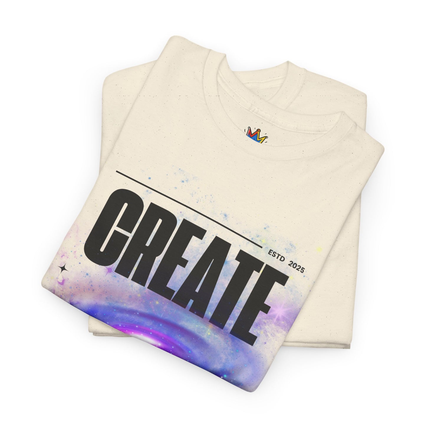 Manifest inspiring create your universe  Unisex Heavy Cotton Tee