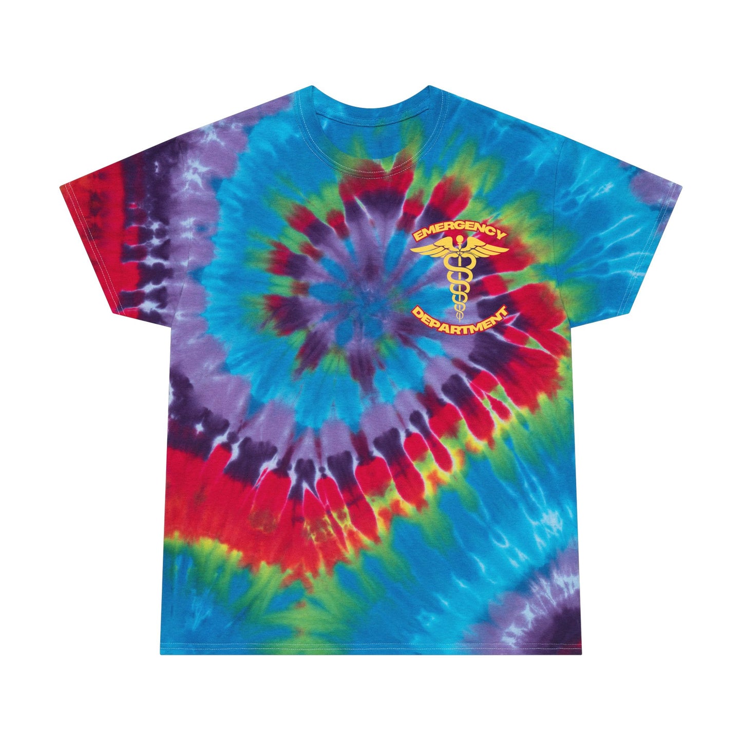 Summertime in the Emergency Department Tie-Dye Tee, Spiral 2
