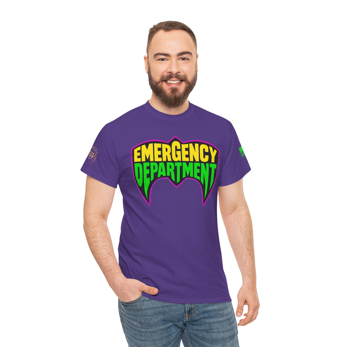 The Ultimate ER tee homage to wrestling legends Unisex Heavy Cotton Tee