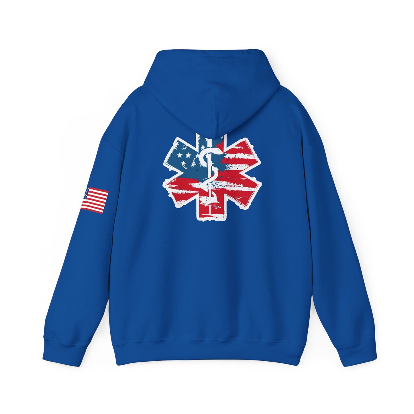 Patriotic RN Hoodie Independence Day gift for nurse Unisex Heavy Blend™ Hooded Sweatshirt