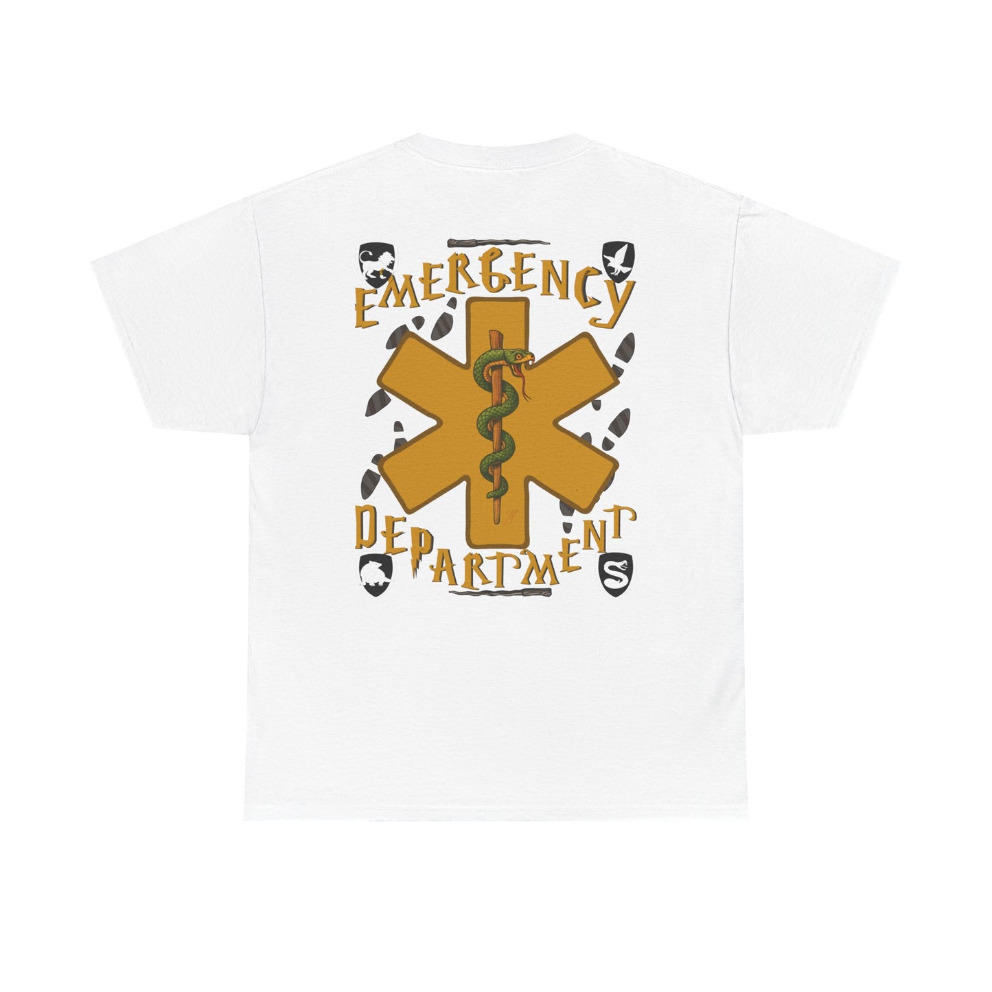 Raven Rounds – Emergency Department Intellect Tee– Emergency Department Elite Tee Emergency Department Crew Tee potter loving healthcare emergency department Unisex Heavy Cotton Tee