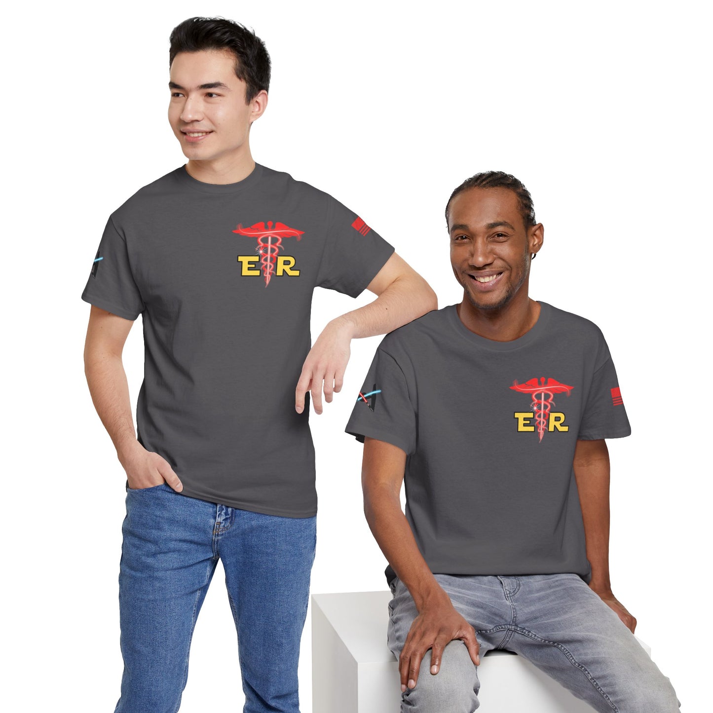 Embrace the dark side galactic Unisex Heavy Cotton Tee