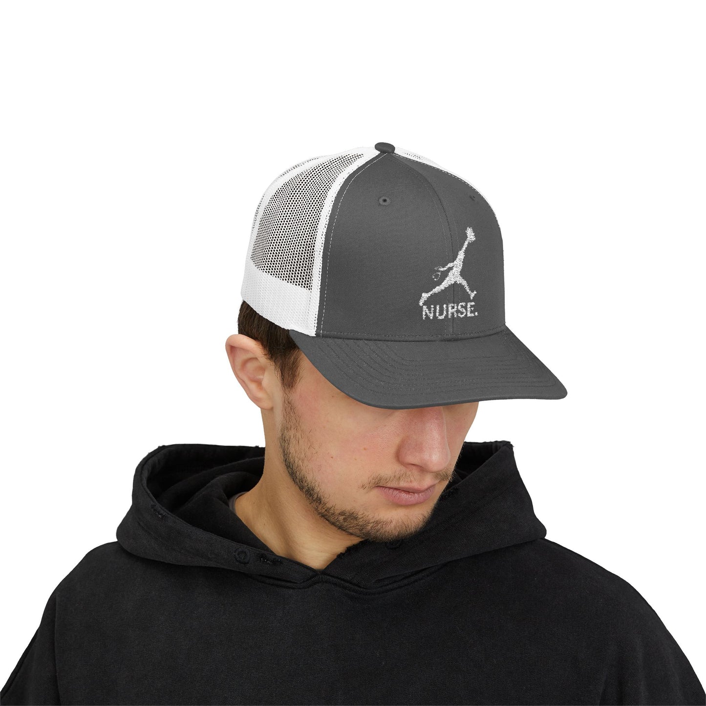Jumpman nurse gift nurses week sporty nurse, basketball nurse Snapback Trucker Cap