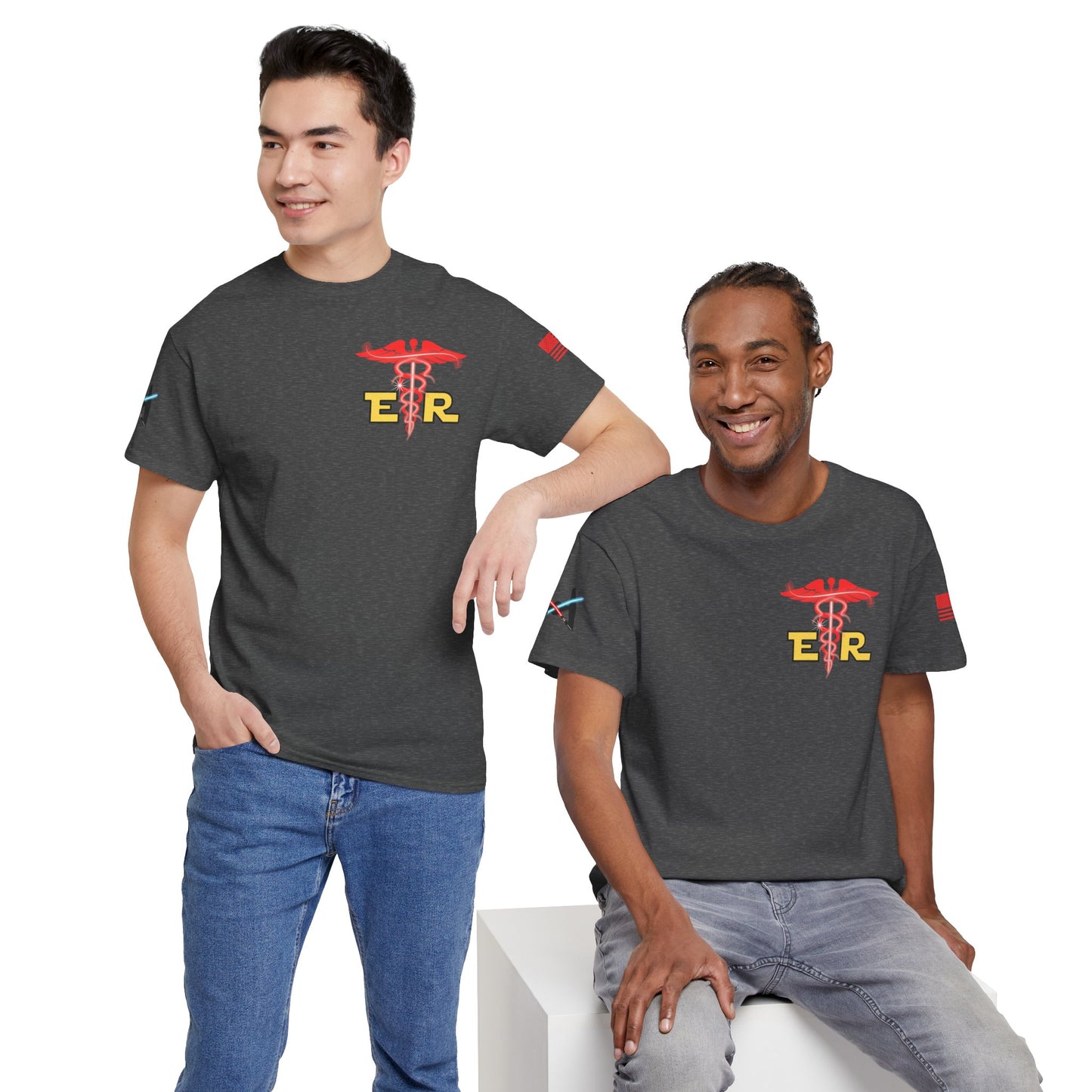 Embrace the dark side galactic Unisex Heavy Cotton Tee