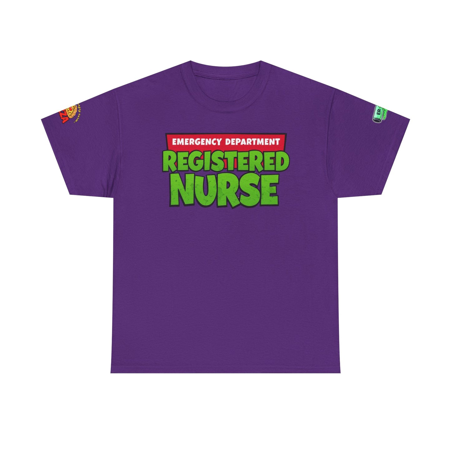 Pizza time, ER RN tee