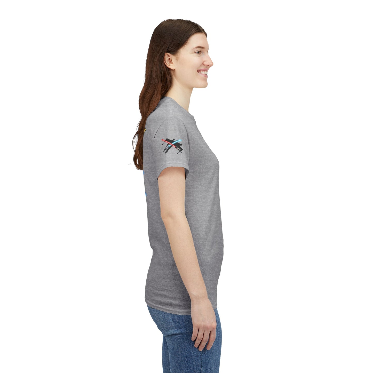 Feel the force galactic Unisex Heavy Cotton Tee