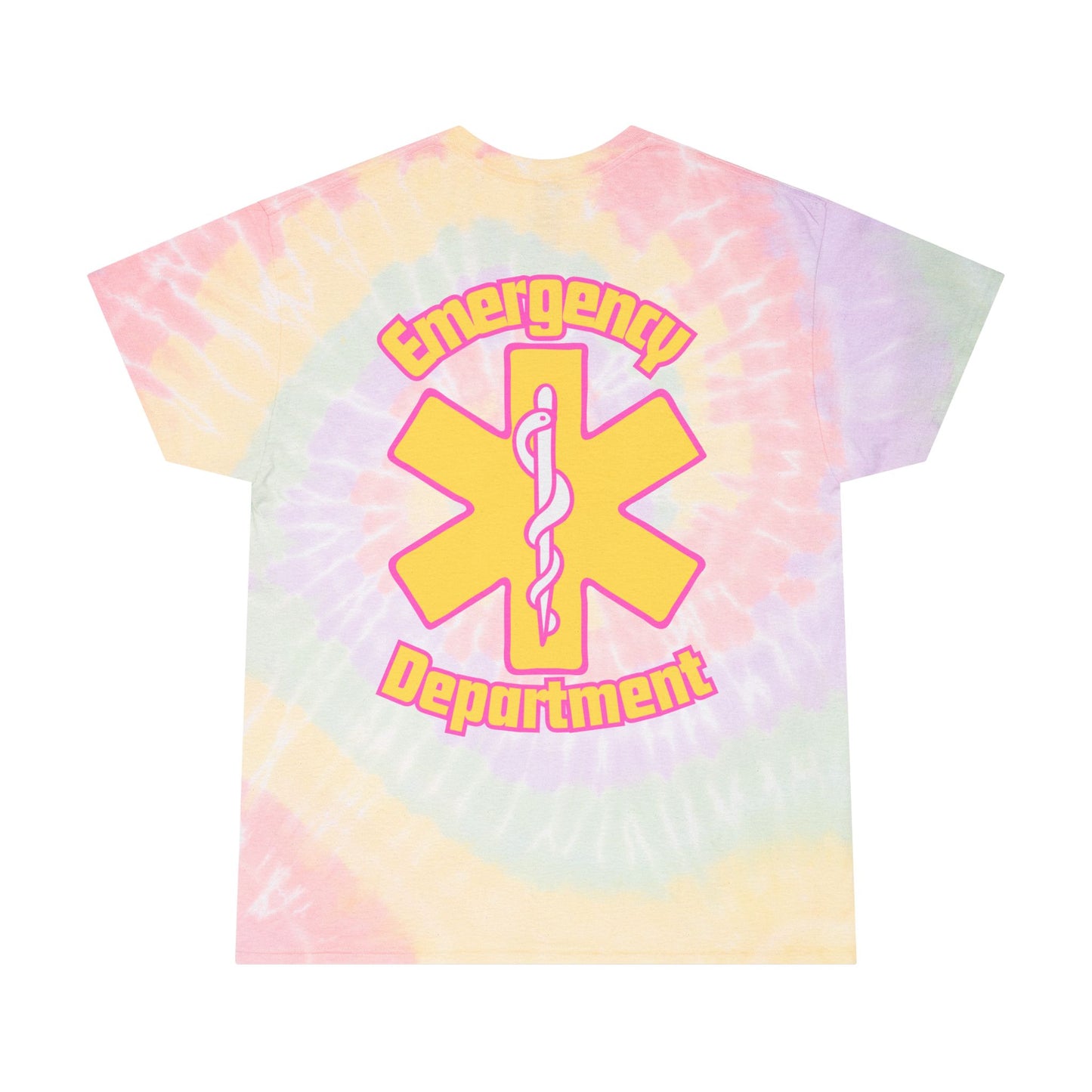 Summertime in the Emergency Department Tie-Dye Tee, Spiral 2