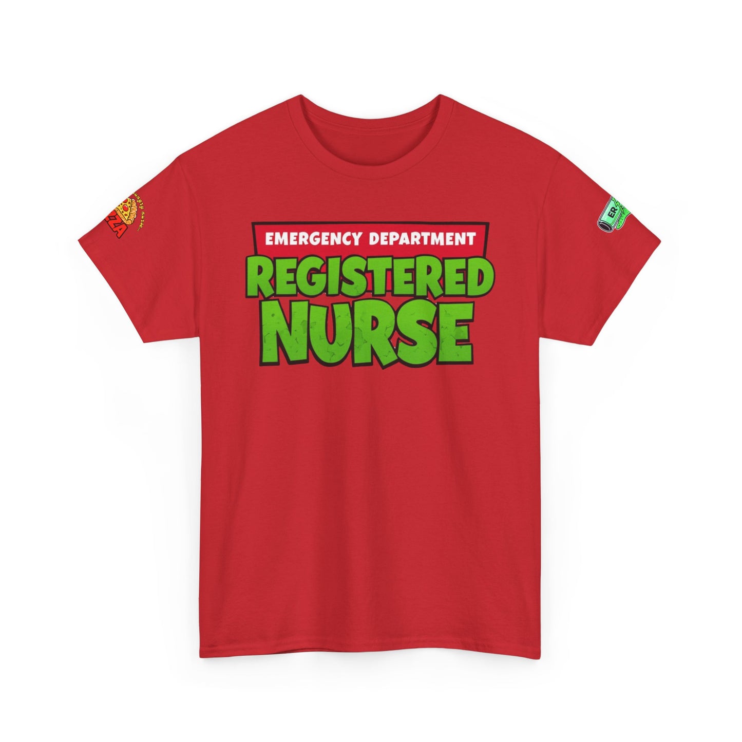Pizza time, ER RN tee