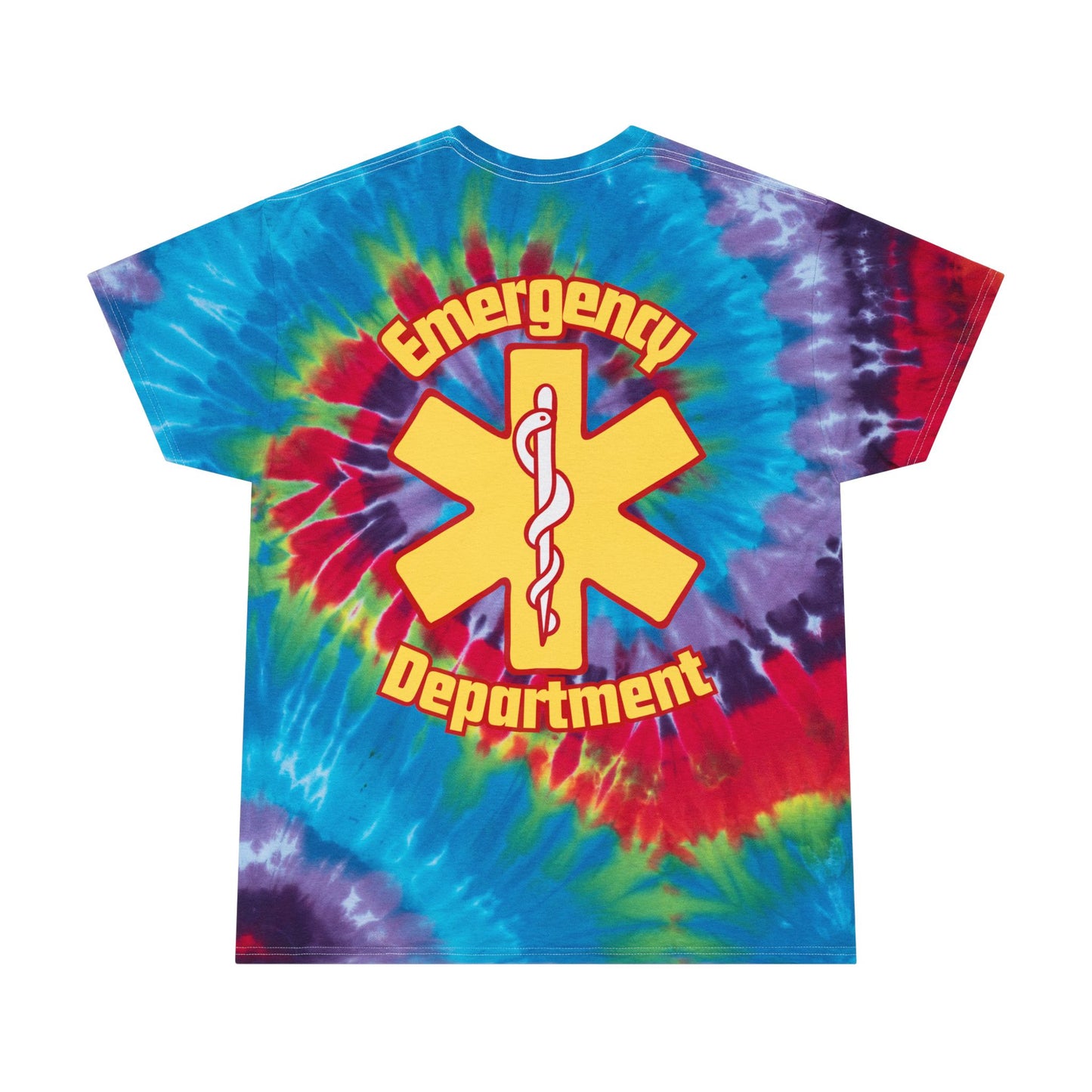 Summertime in the Emergency Department Tie-Dye Tee, Spiral 2