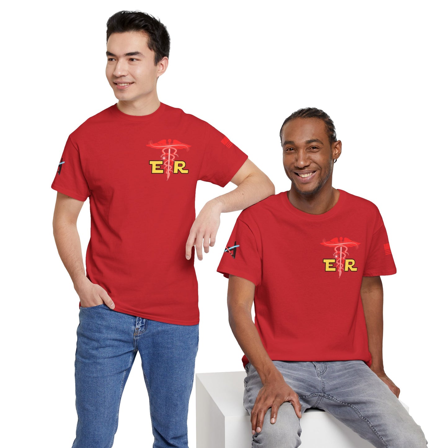 Embrace the dark side galactic Unisex Heavy Cotton Tee
