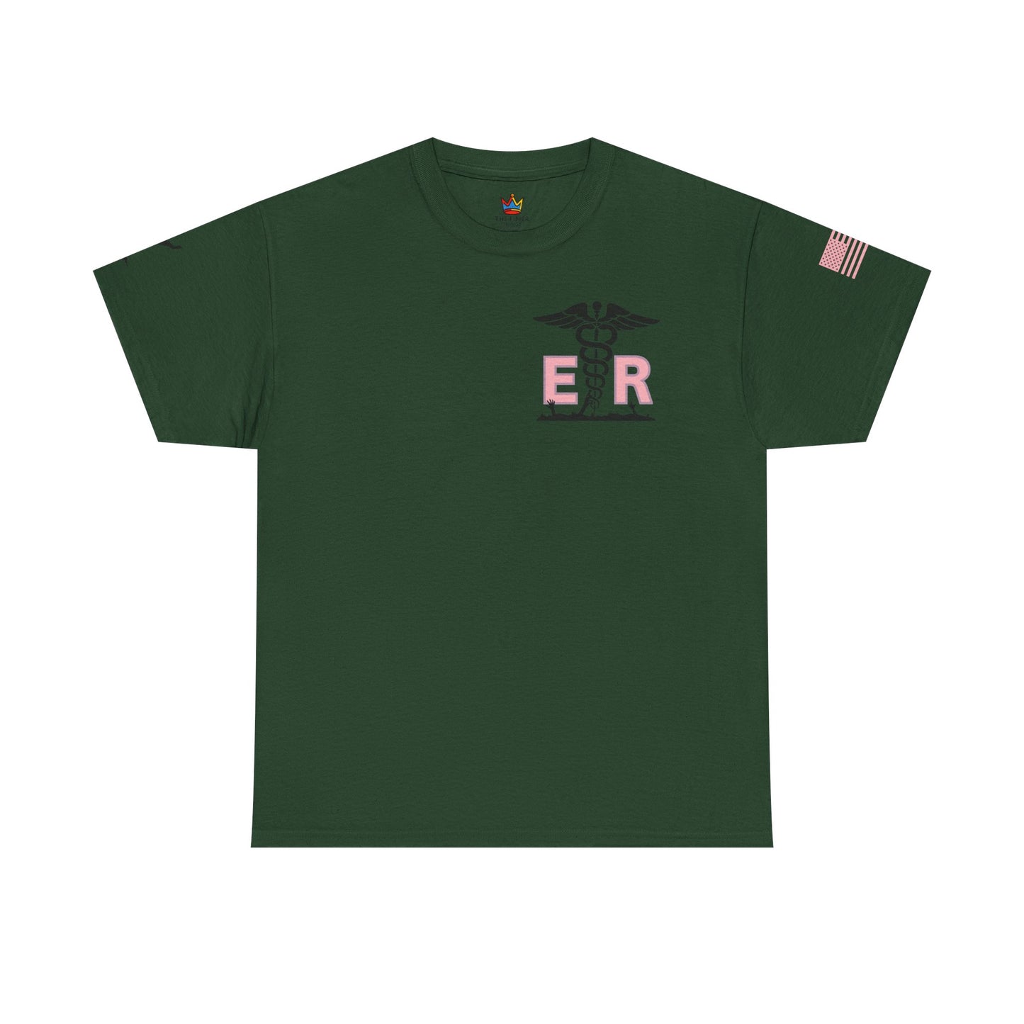 ER Halloween strawberry moon Night of the Living Dead t shirt Unisex Heavy Cotton Tee