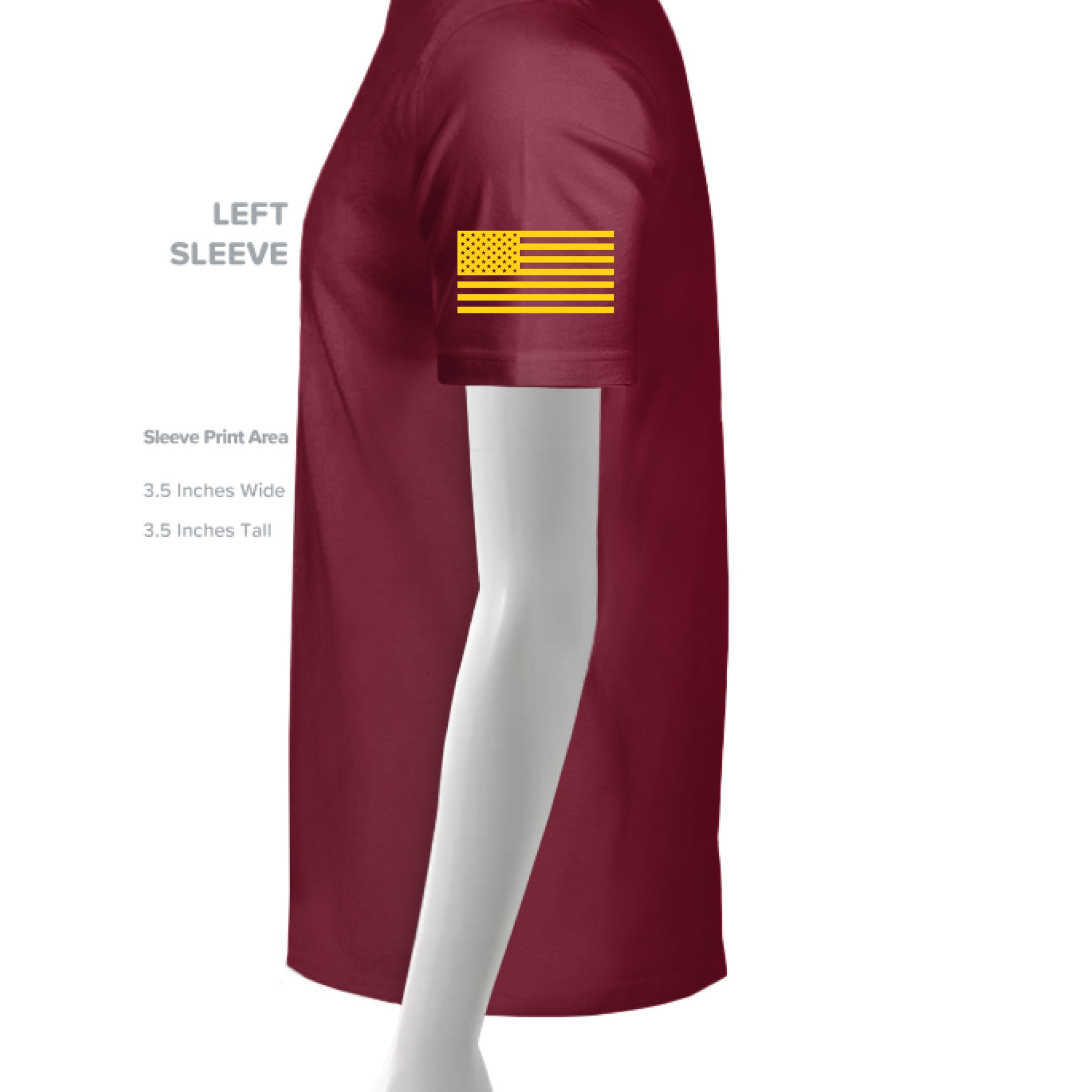 CARDINAL RED - SLEEVE_LEFT