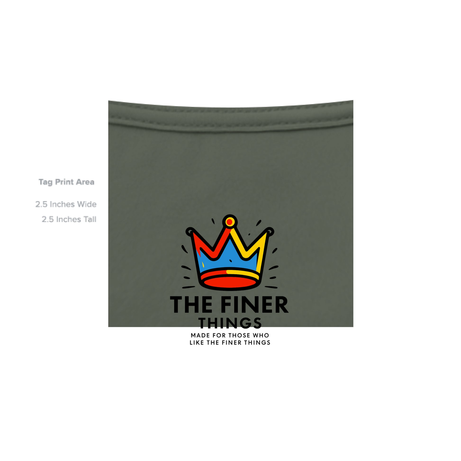 MILITARY GREEN - INSIDE_TAG_LINE