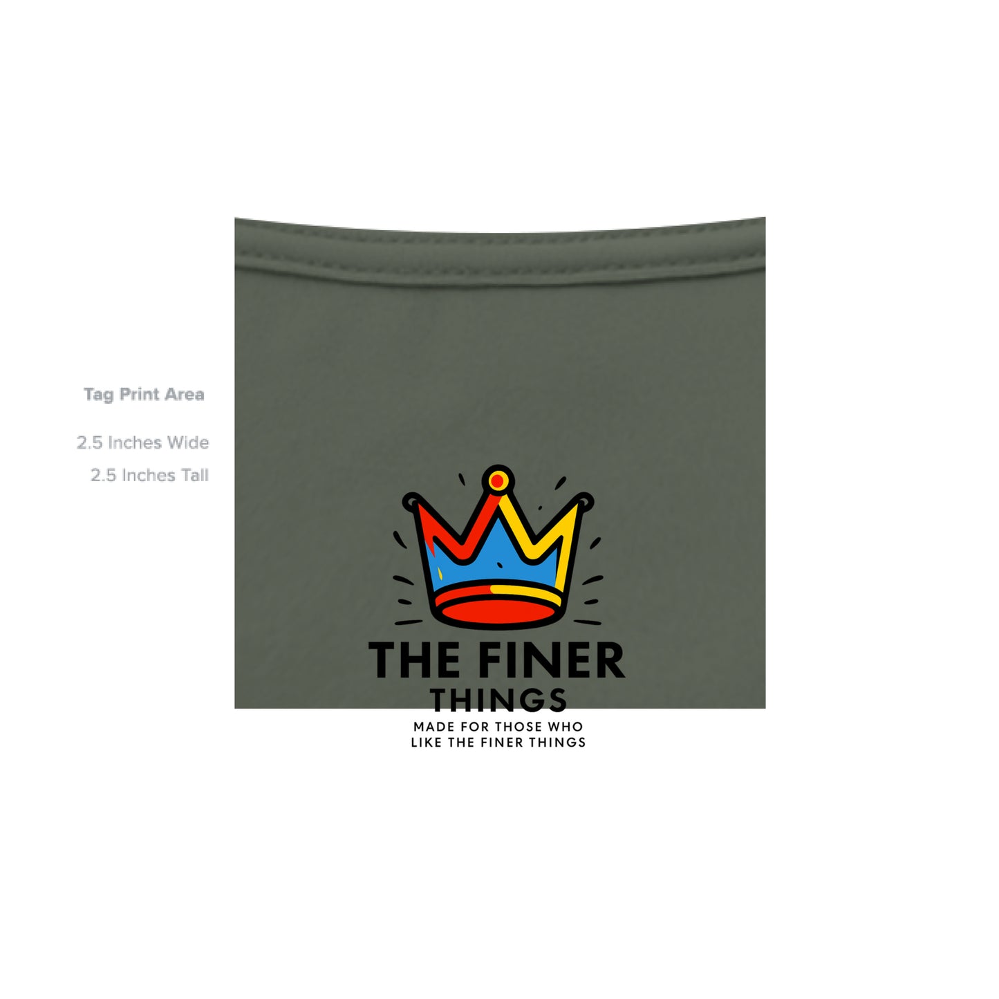 MILITARY GREEN - INSIDE_TAG_LINE