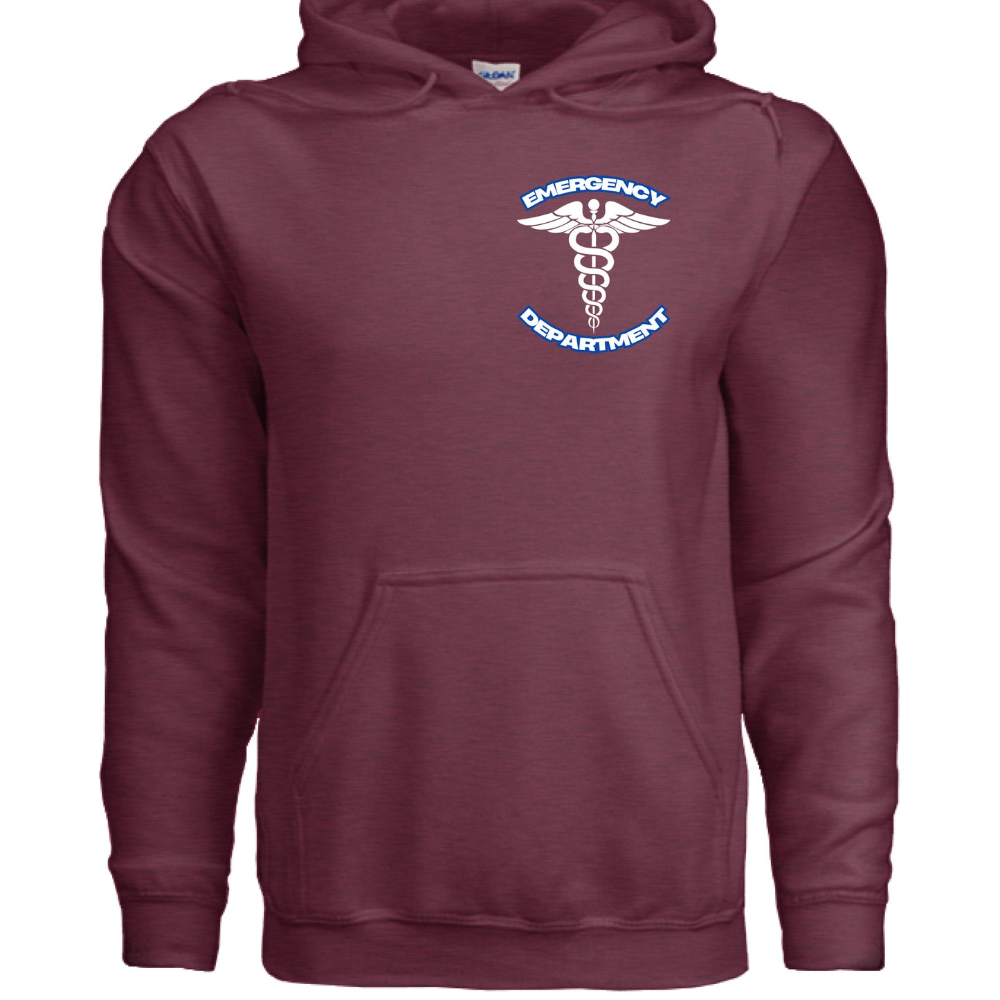 Heather Sport Dark Maroon - FRONT