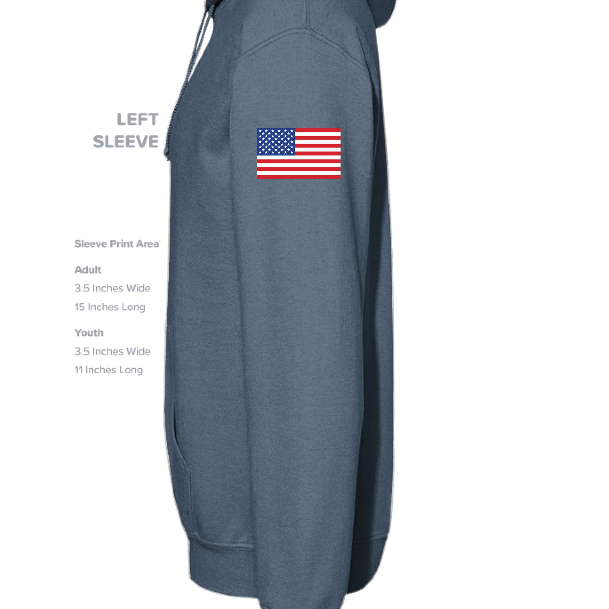 INDIGO BLUE - SLEEVE_LEFT