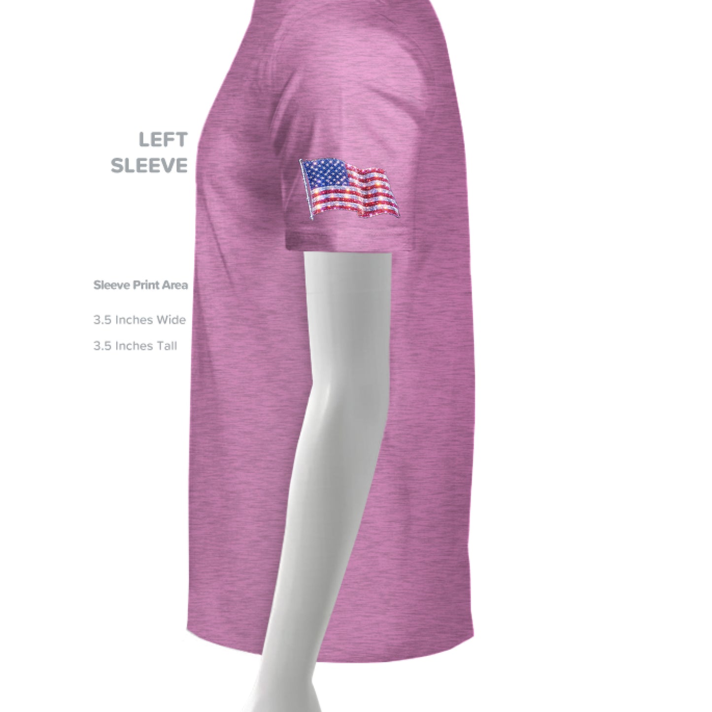 HEATHER RADIANT ORCHID - SLEEVE_LEFT