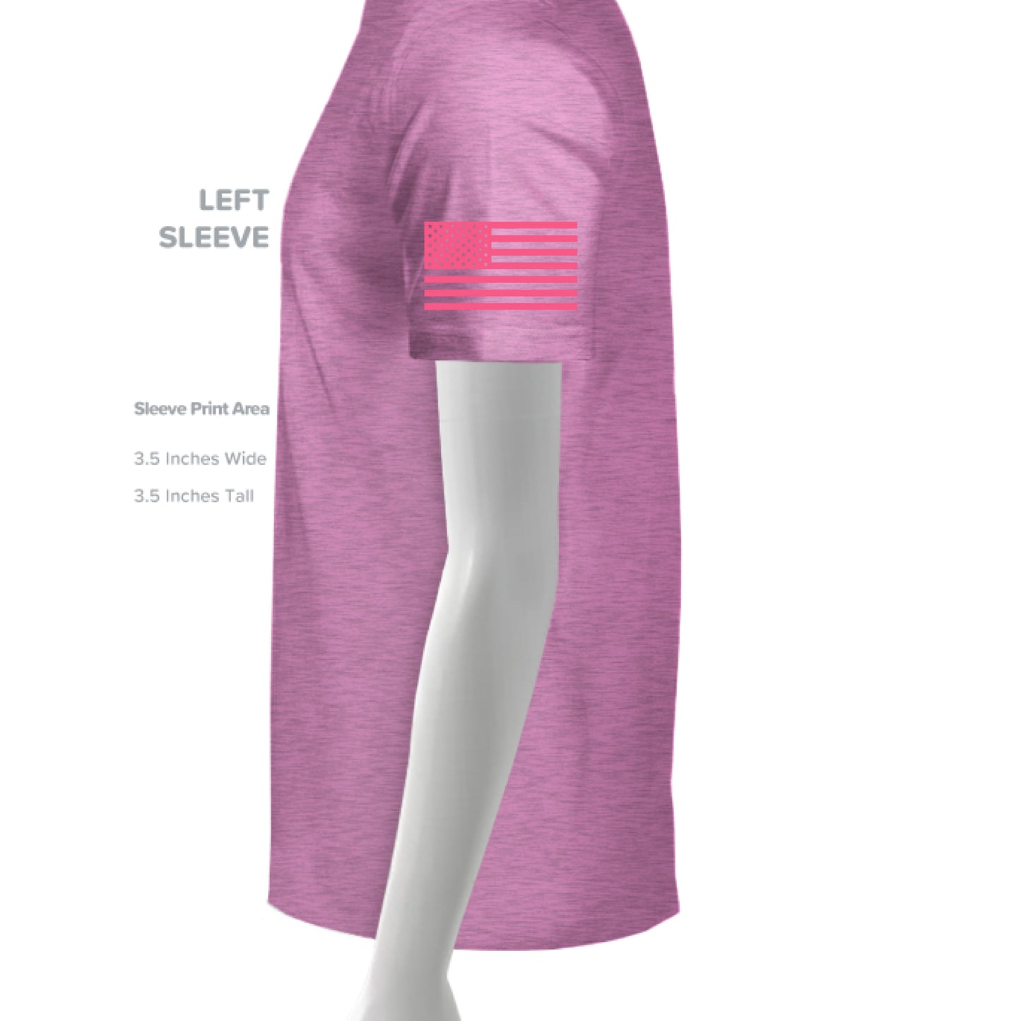 HEATHER RADIANT ORCHID - SLEEVE_LEFT