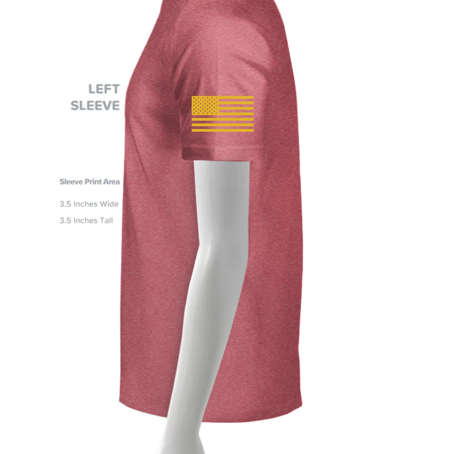HEATHER RED - SLEEVE_LEFT