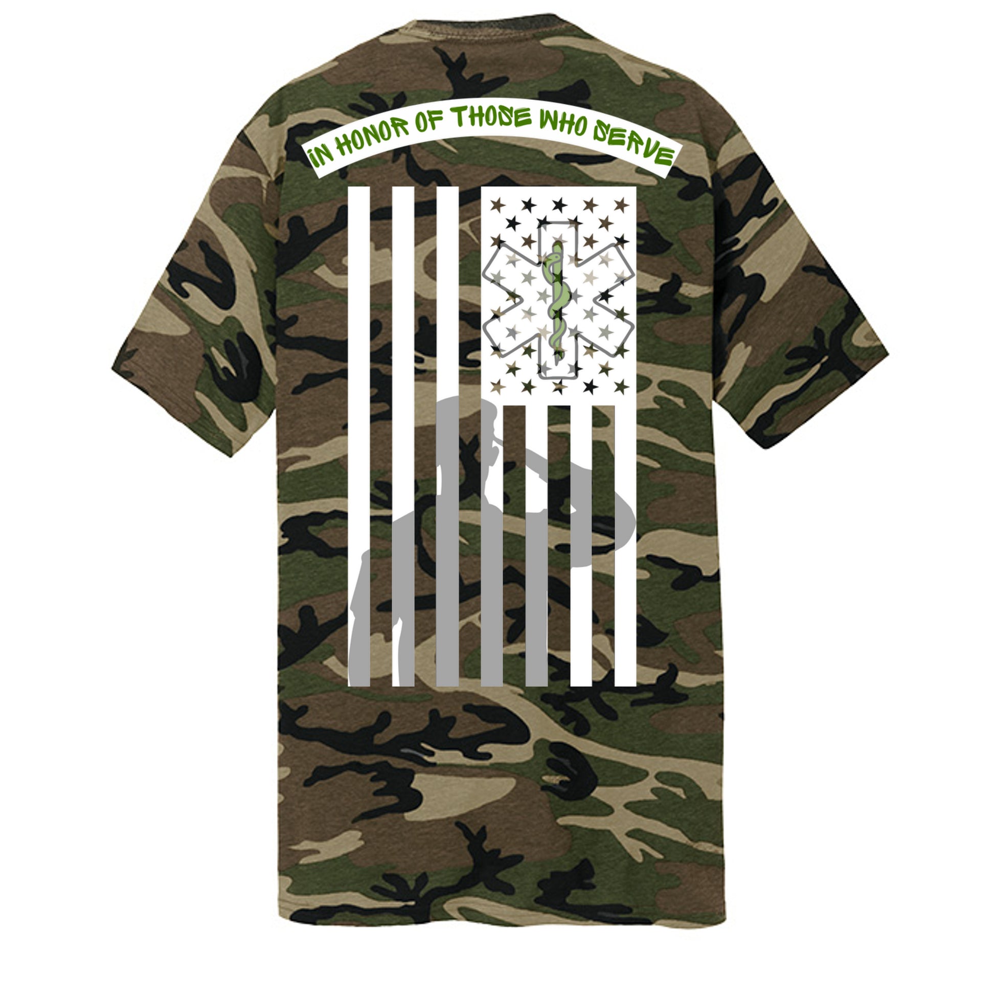 Military Camo - PC54C - BACK