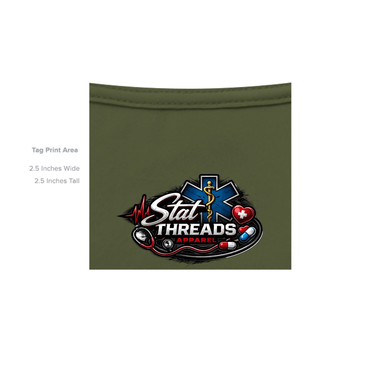MILITARY GREEN - G500 - INSIDE_TAG_LINE