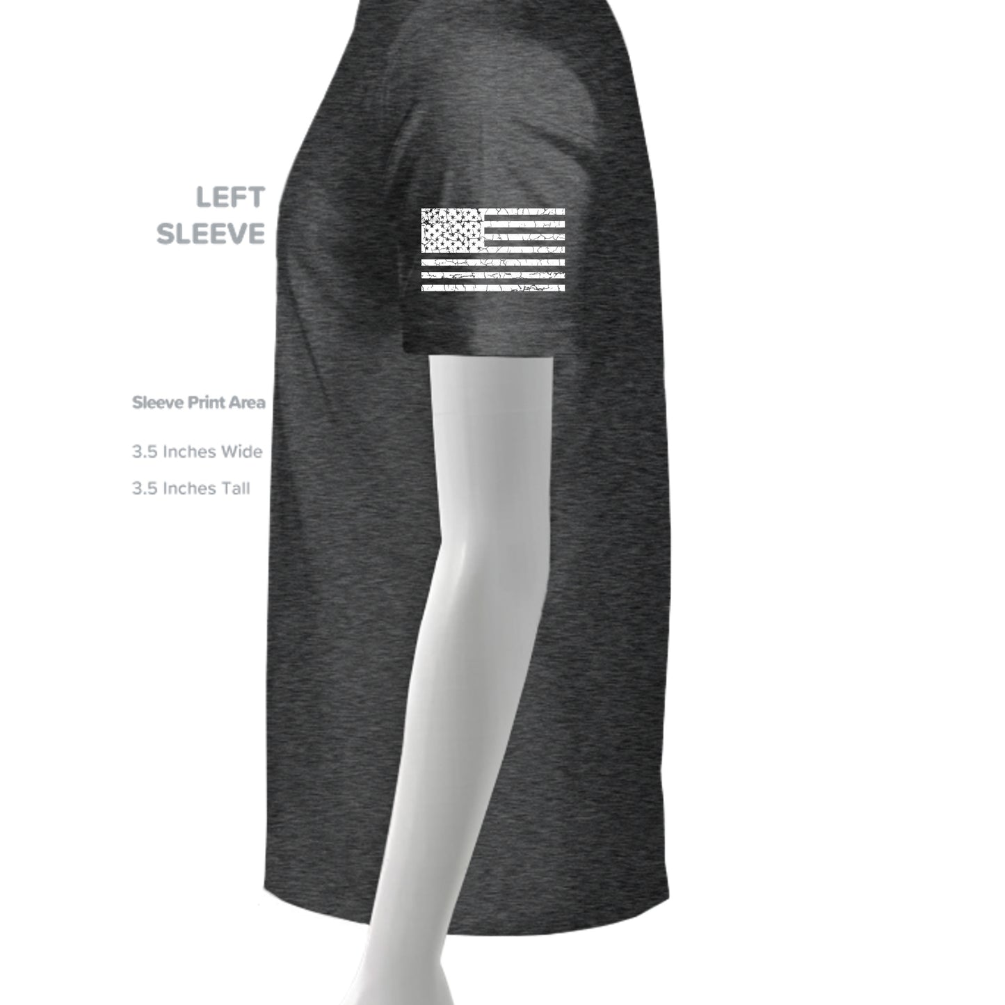 DARK HEATHER - G500 - SLEEVE_LEFT