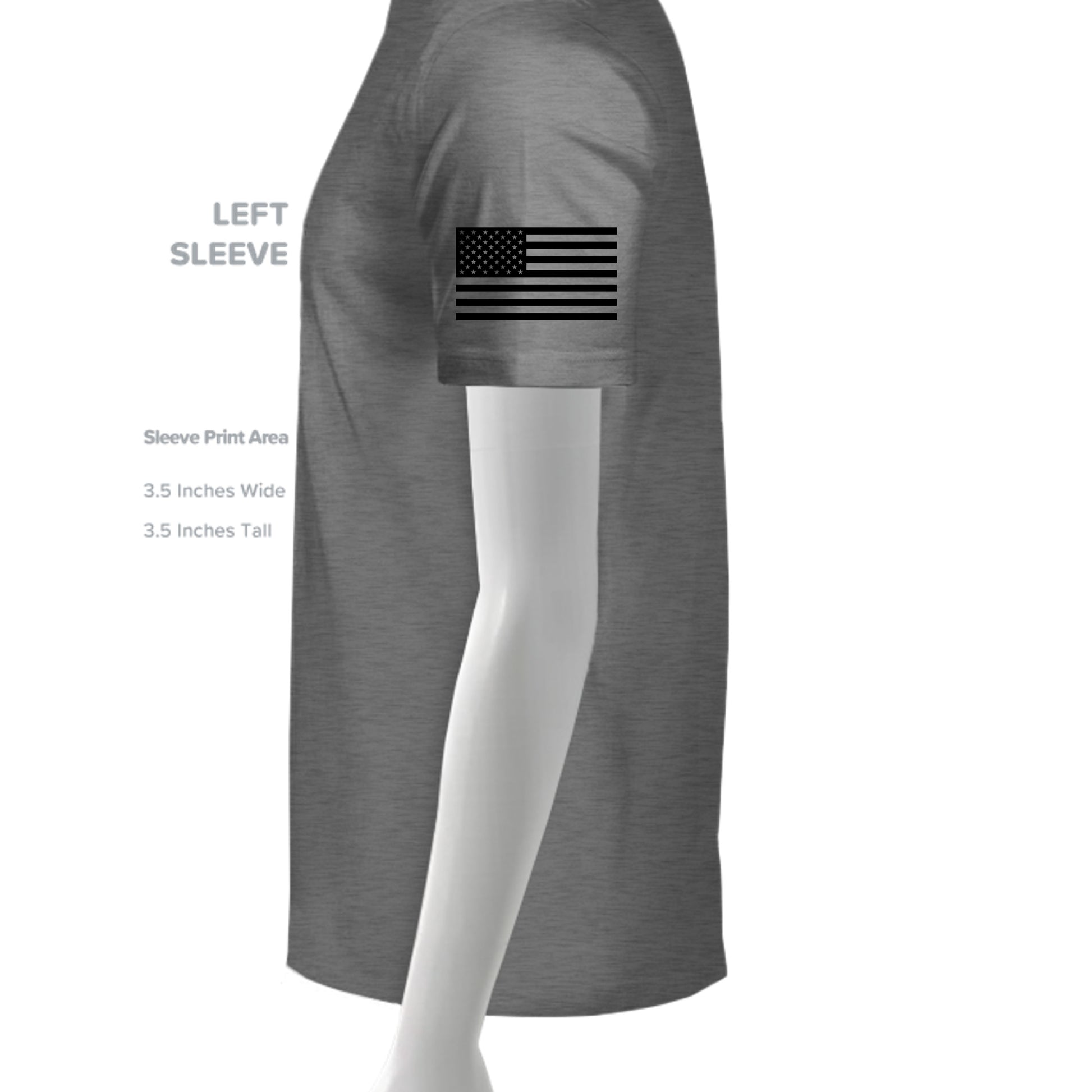GRAPHITE HEATHER - G500 - SLEEVE_LEFT