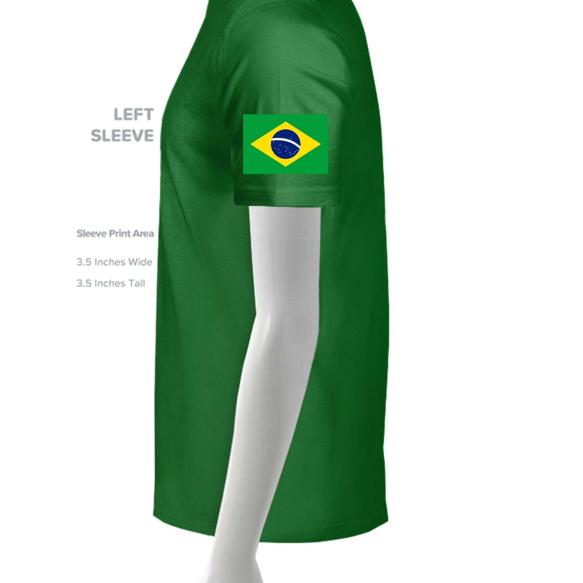 TURF GREEN - G500 - SLEEVE_LEFT