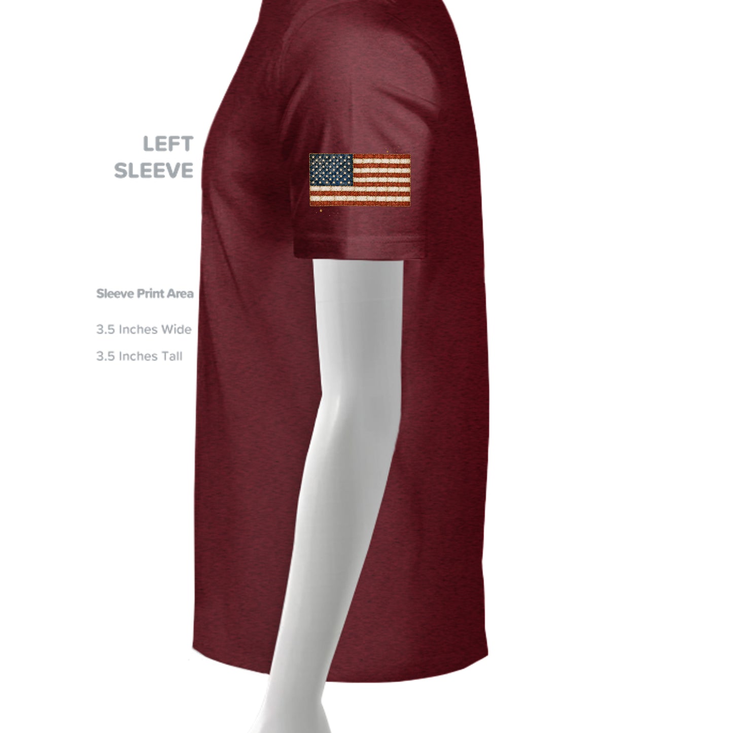 ANTIQUE CHERRY RED - G500 - SLEEVE_LEFT