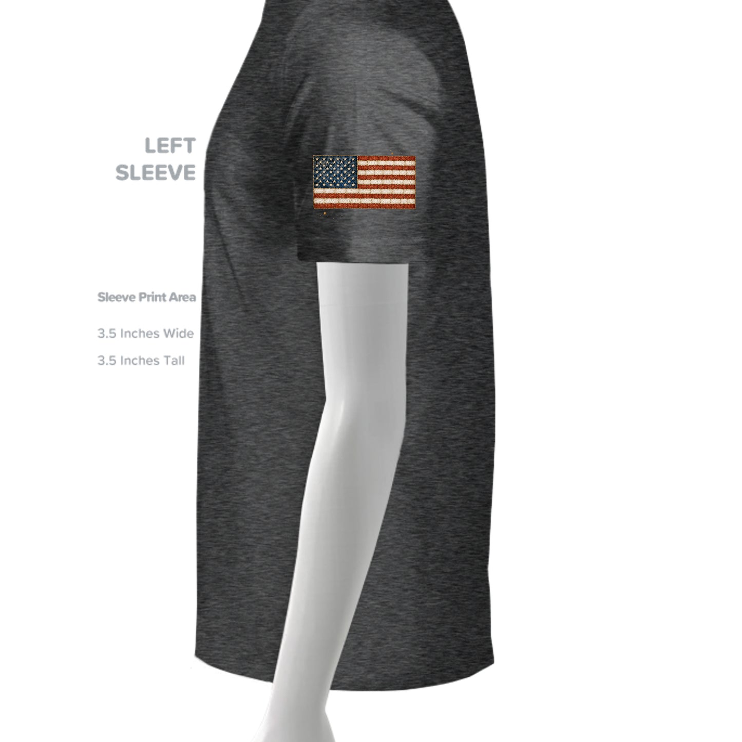 DARK HEATHER - G500 - SLEEVE_LEFT