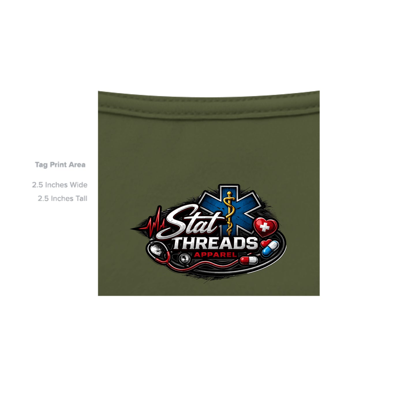 MILITARY GREEN - G500 - INSIDE_TAG_LINE